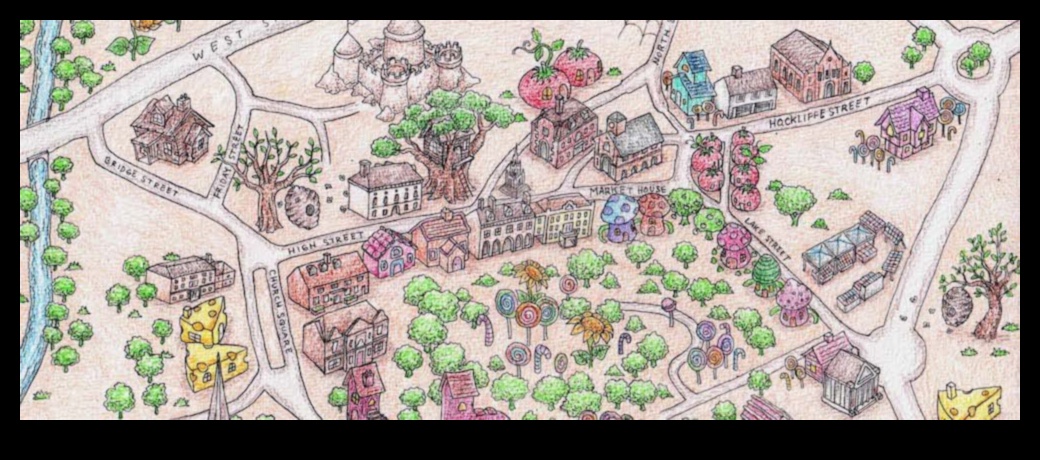 أبرز معالم الواجهة الرئيسية: خريطة كنز مناطق الجذب المحلية