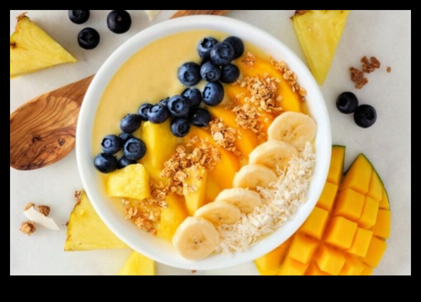 أوعية نابضة بالحياة: صياغة وجبات إفطار عصير الفاكهة المثالية