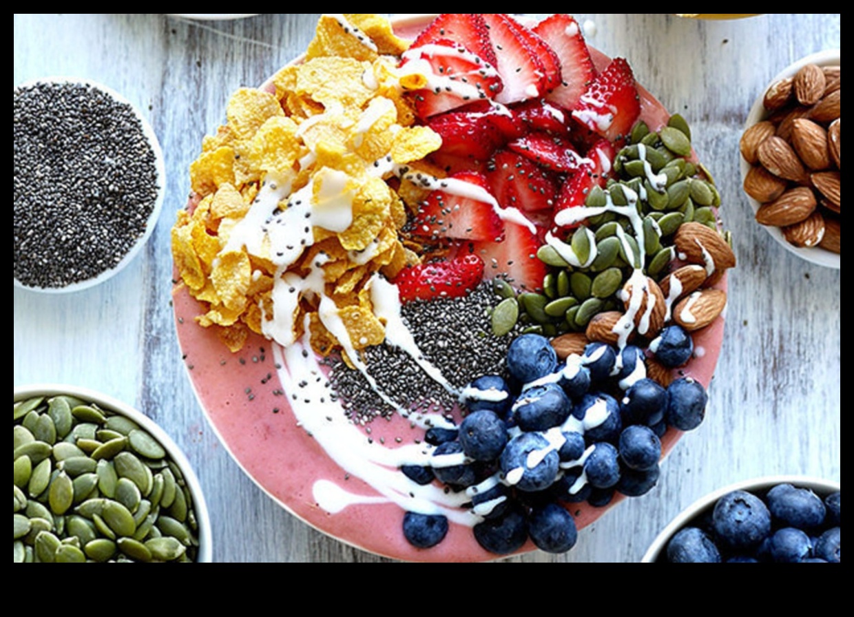 أوعية نابضة بالحياة: صياغة وجبات إفطار عصير الفاكهة المثالية