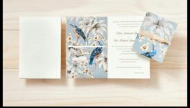الانطباعات الفنية: دعوات الزفاف المصممة