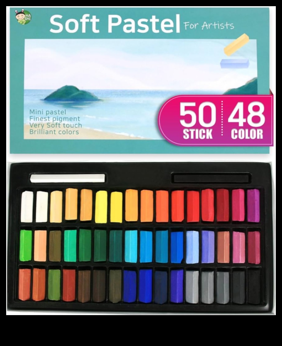 الصياغة باستخدام ألوان الباستيل الطباشيرية: تحقيق رسومات جريئة ومحكم