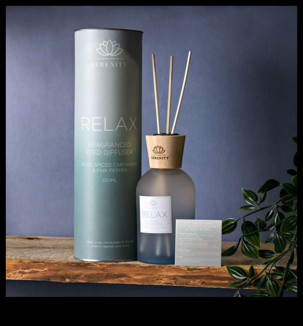 الصفاء المعطر: هدايا العلاج العطري لاسترخاءها