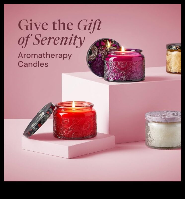 الصفاء المعطر: هدايا العلاج العطري لاسترخاءها