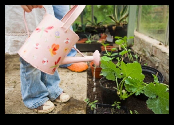 تألق زهر: جمال التعليم في الحديقة