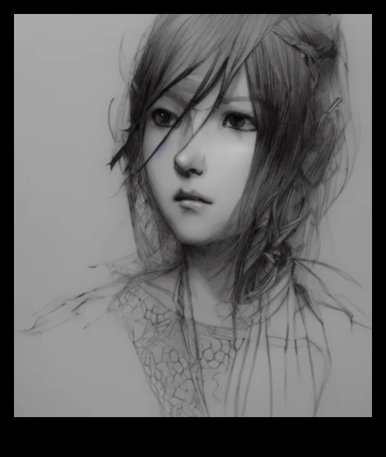 بورتريه الأنمي: نقل الشخصية بالحبر والقلم الرصاص