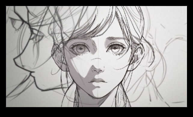 بورتريه الأنمي: نقل الشخصية بالحبر والقلم الرصاص