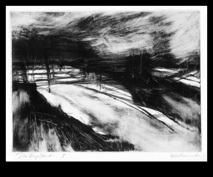 قماش الفحم: صياغة مشاهد معقدة باللونين الأسود والأبيض