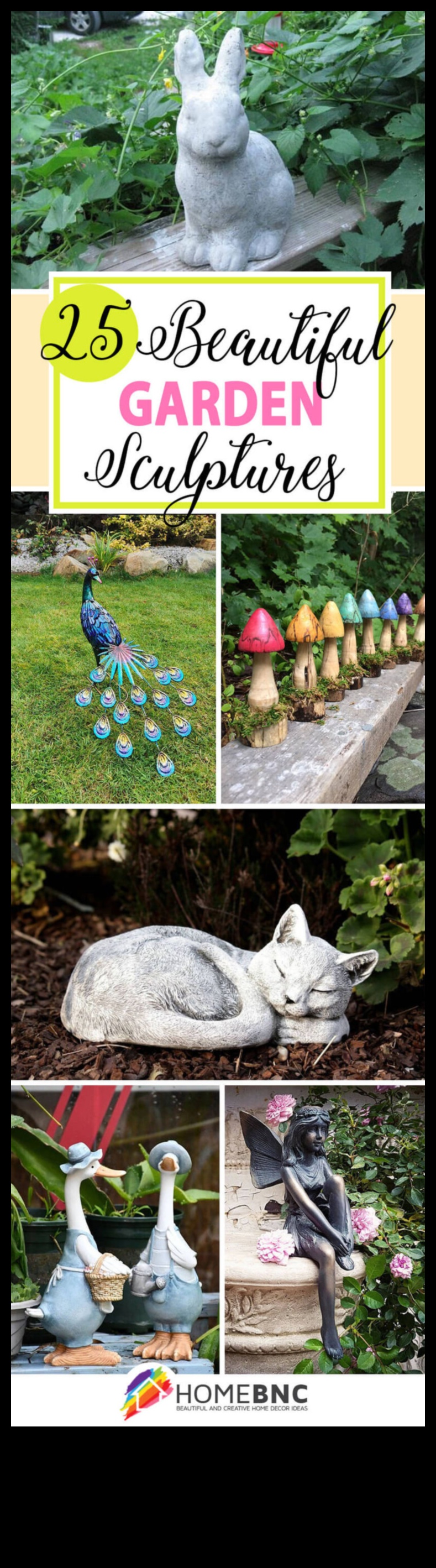 الخضر الإبداعية: التنقل في جاذبية المنحوتات الخارجية