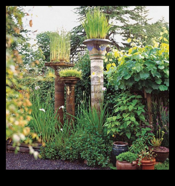 عجائب غريبة الأطوار: ارفع حديقتك بذوق فني