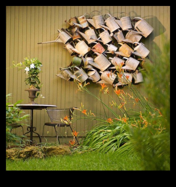 عجائب غريبة الأطوار: ارفع حديقتك بذوق فني