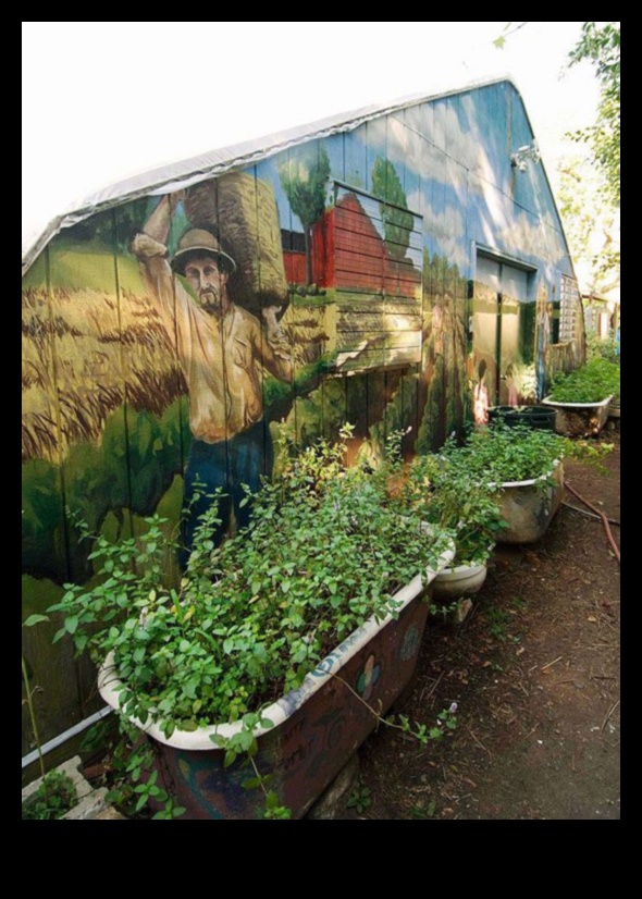 عجائب غريبة الأطوار: ارفع حديقتك بذوق فني