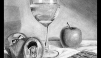 الأناقة الخالدة: التقاط الحياة الساكنة بالقلم الرصاص