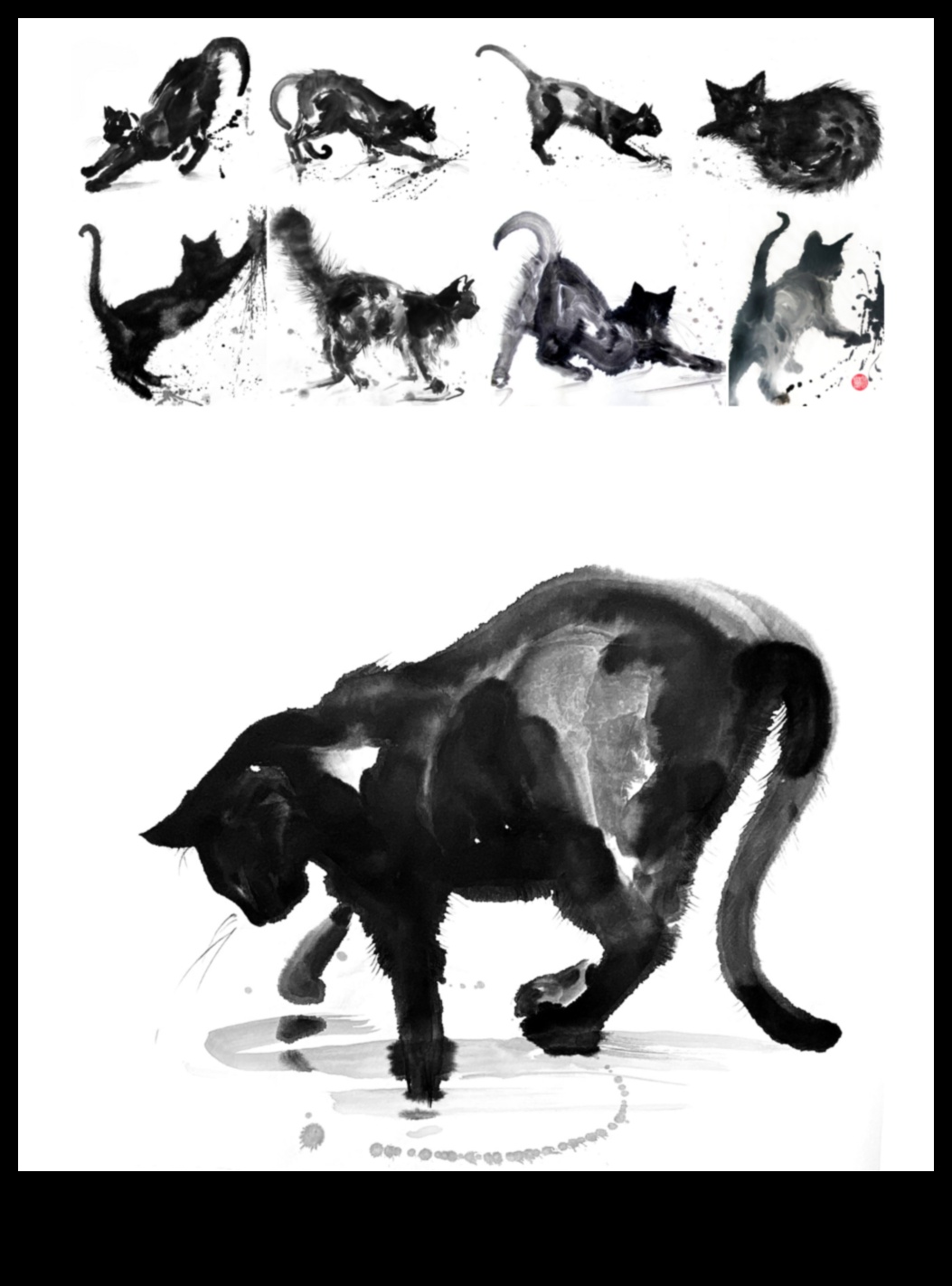 جمال الحبر: صياغة رسومات أنيقة وخالدة